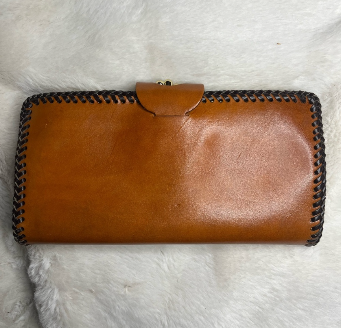 FAUX LEATHER ROSE EMBOSSED WALLET
