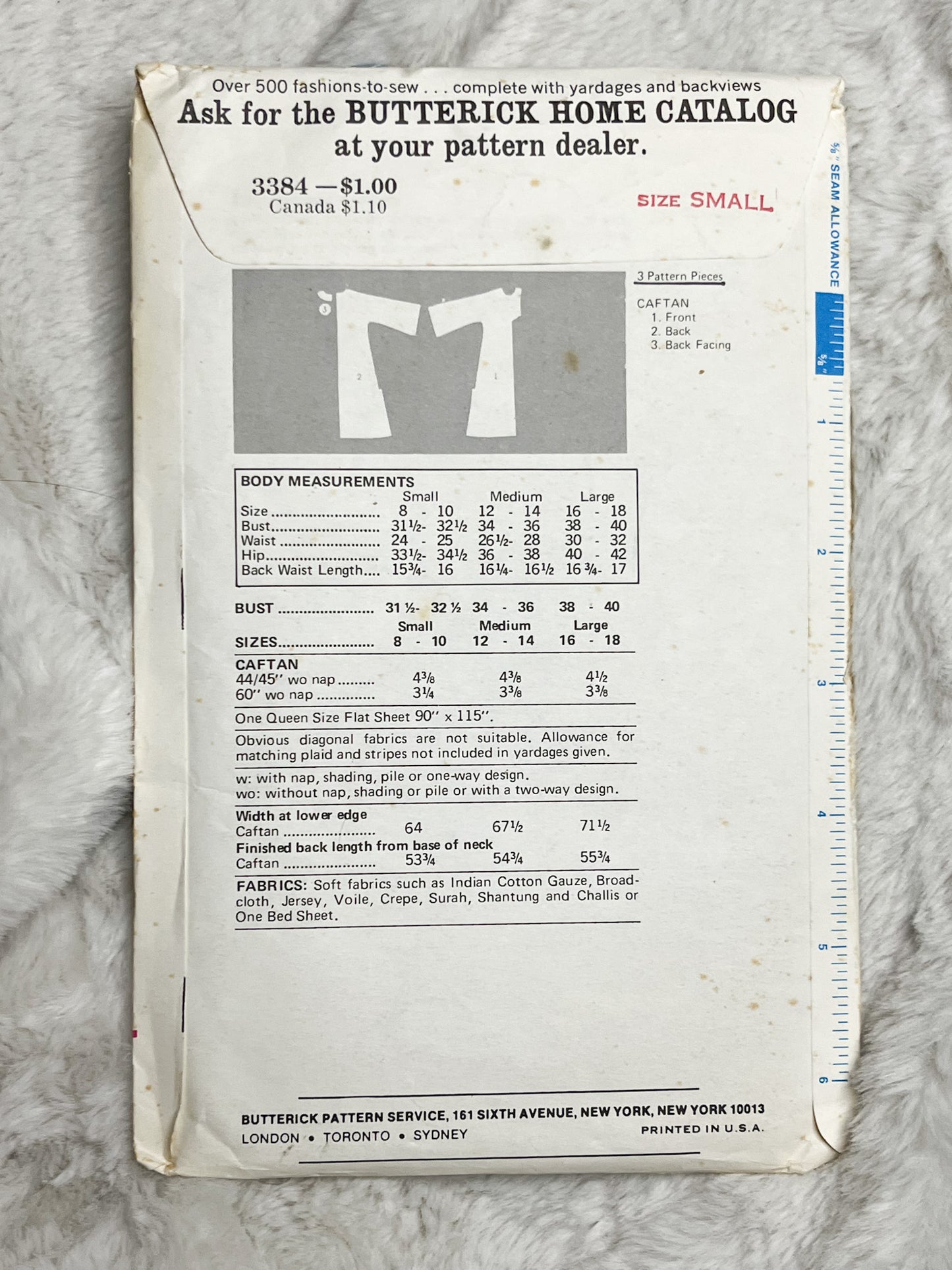 Pattern - Women's - Kaftan