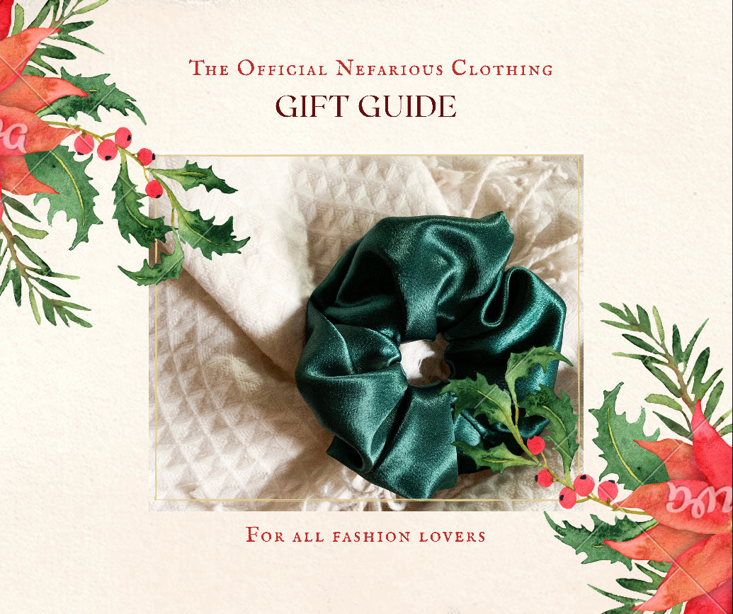The Official Nefarious Clothing Gift Guide
