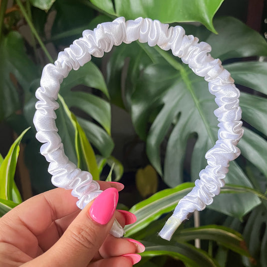 PEARL SATIN HEADBAND
