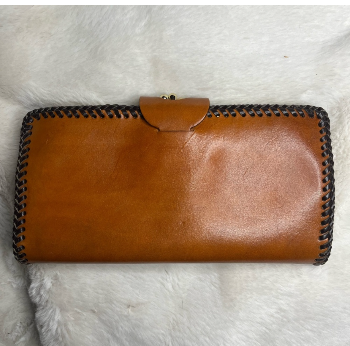 FAUX LEATHER ROSE EMBOSSED WALLET